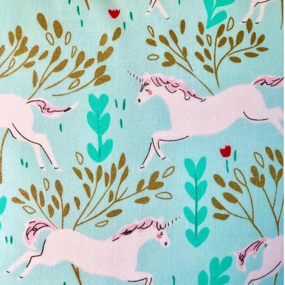 Unicorn Throw Pillows Handmade by LiLiMcRiddles Designs-Bedroom decor, gifts - Picture 3 of 5